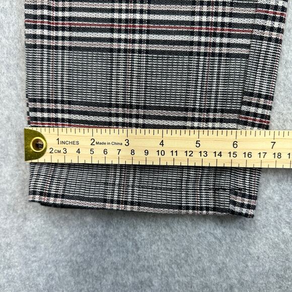 Volcom Pants WMNS SZ 26 Multicolor Skinny High Rise Plaid Academia Preppy Skater - Picture 13 of 13
